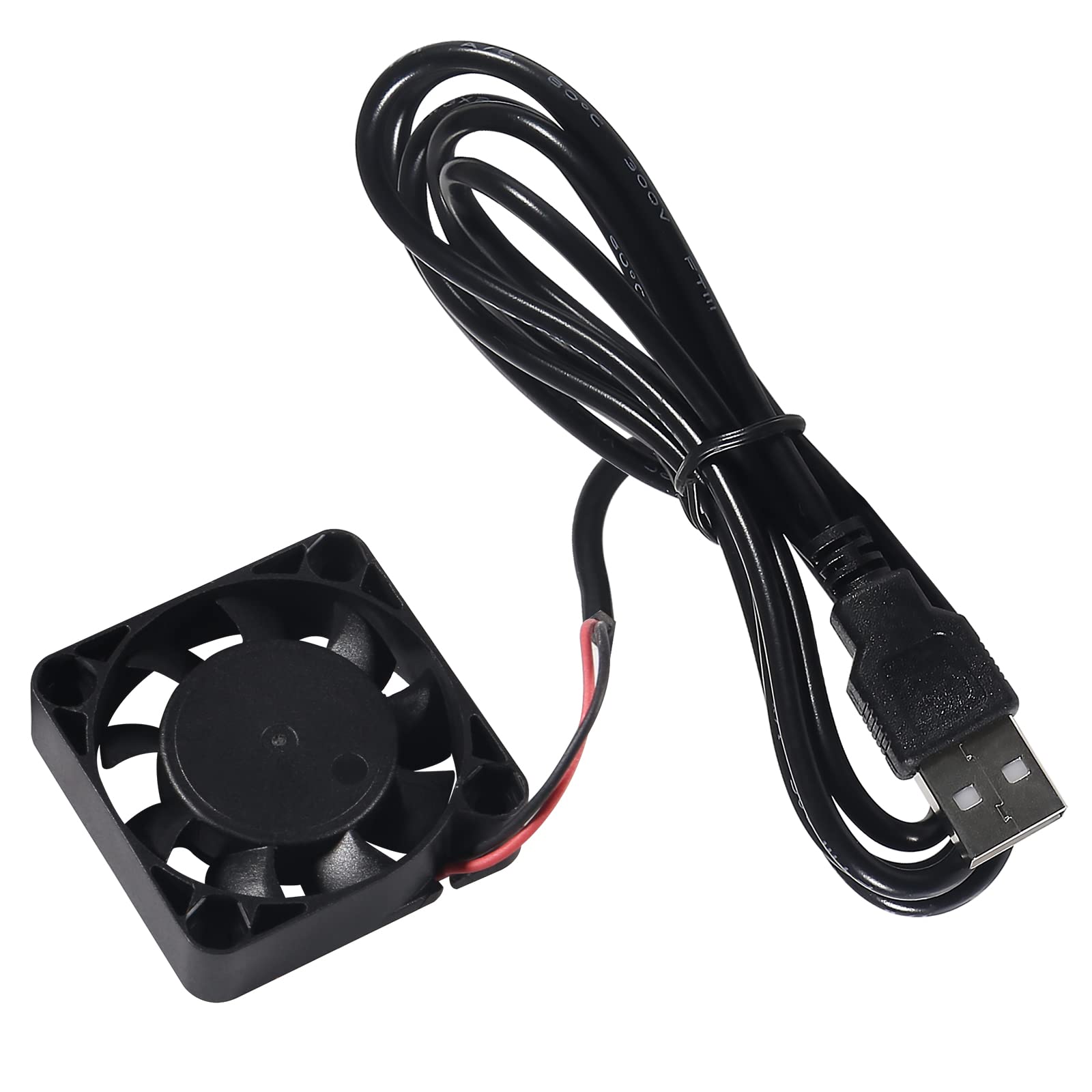 5PCS 4010 DC 5V USB Brushless Cooling Fan - 40x40x10mm Quiet Cooling Fan for 3D Printer, Computer Case, Electronics Cooling | High Performance Oil Bearing Fans | Perfect for DIY Projects, PC Cooling & 3D Printer Ventilation