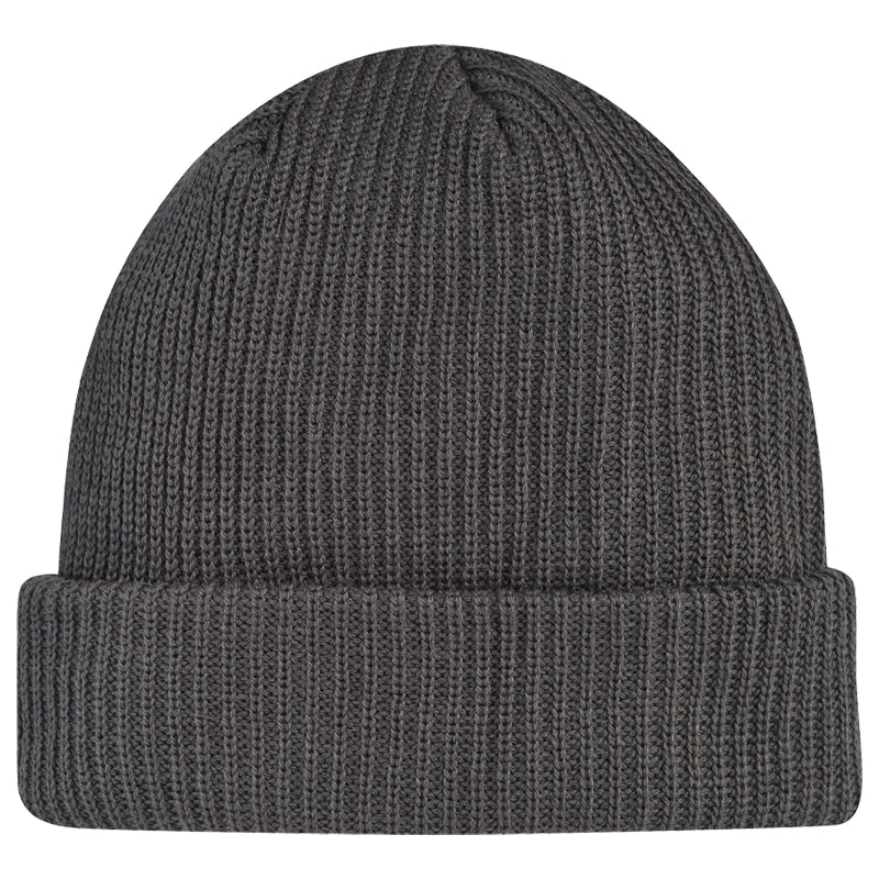 CCM Core Watchman Beanie - Charcoal Grey Winter Hat for Men & Women - Warm Knit Skull Cap for Outdoor Activities, Skiing, and Snowboarding