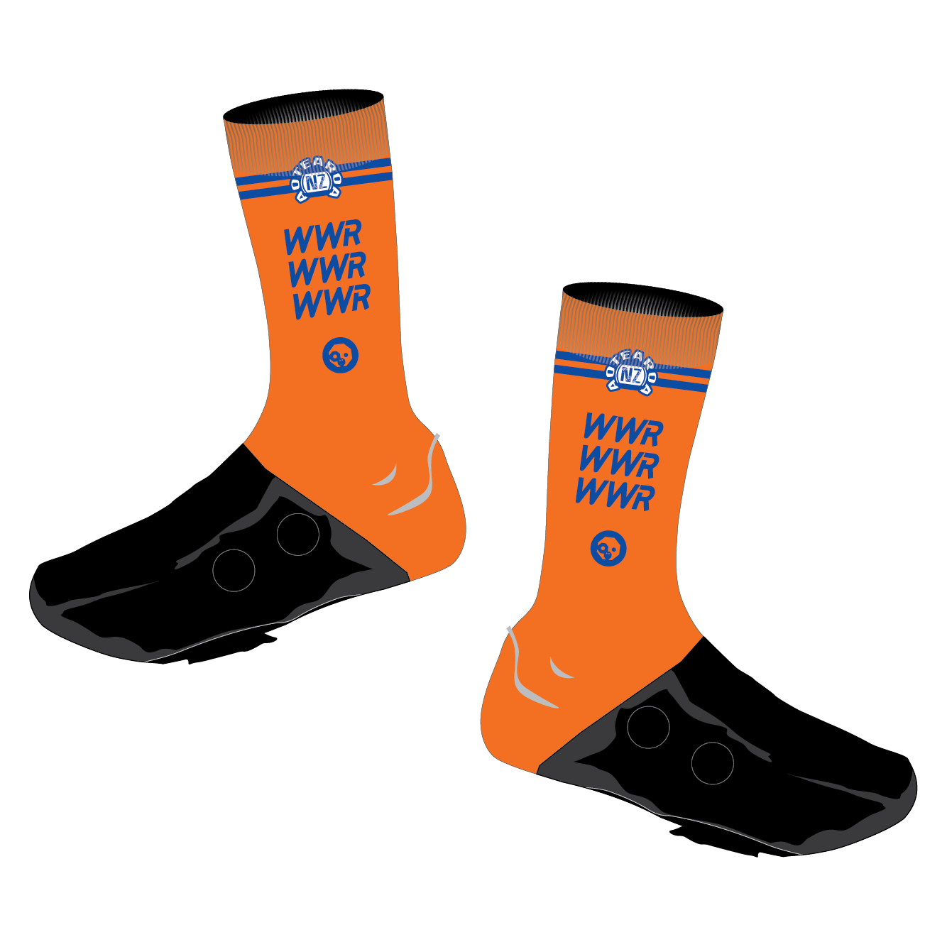 Aero Overshoes - Waterproof Cycling Shoe Covers for Men & Women - Windproof & Reflective for Safety - Perfect for Road Biking, Commuting & Winter Cycling