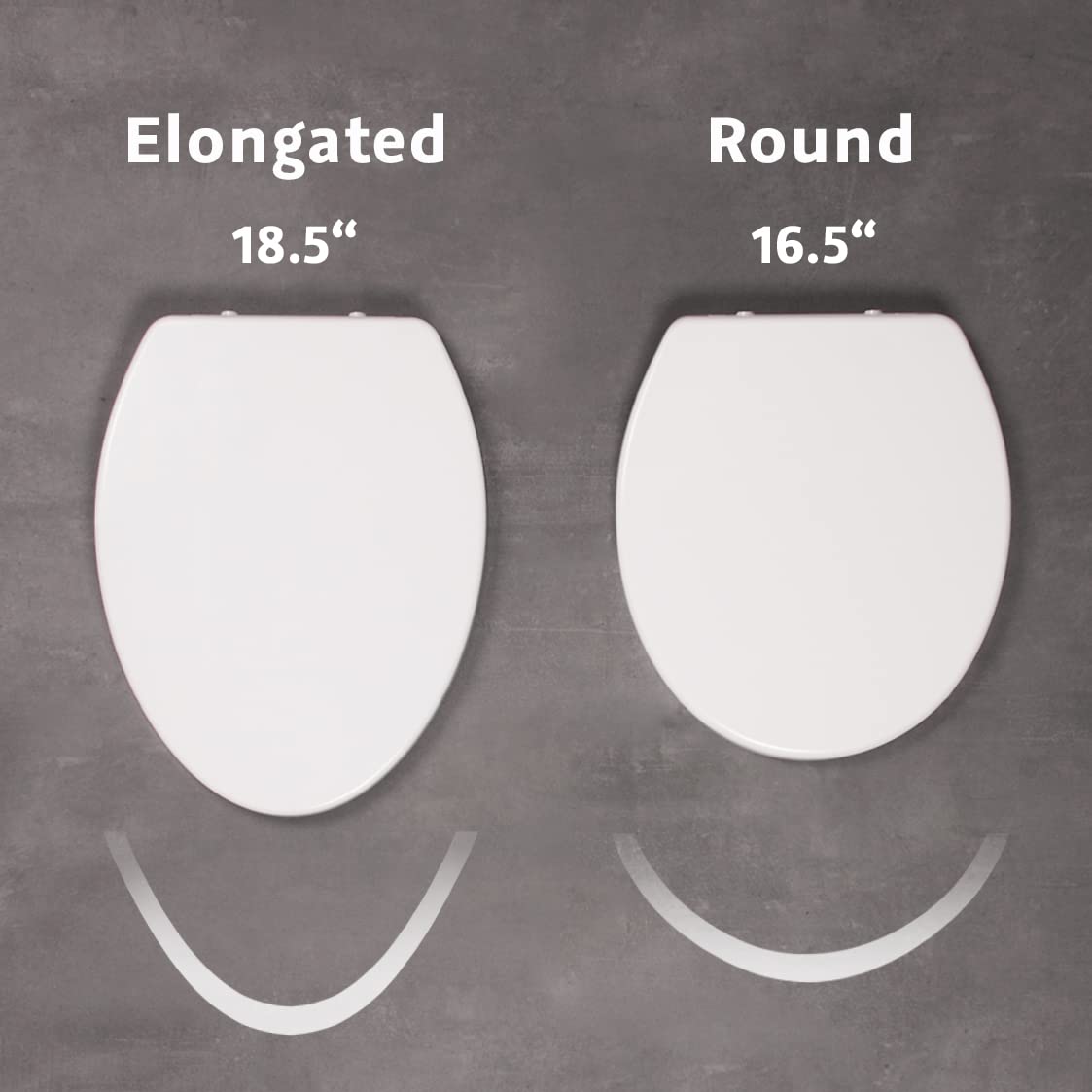 Premium Elongated Slow Close Toilet Seat - White | Click n’ Clean Technology, Durable & Scratch Resistant | Perfect for Modern Bathrooms & Luxury Homes