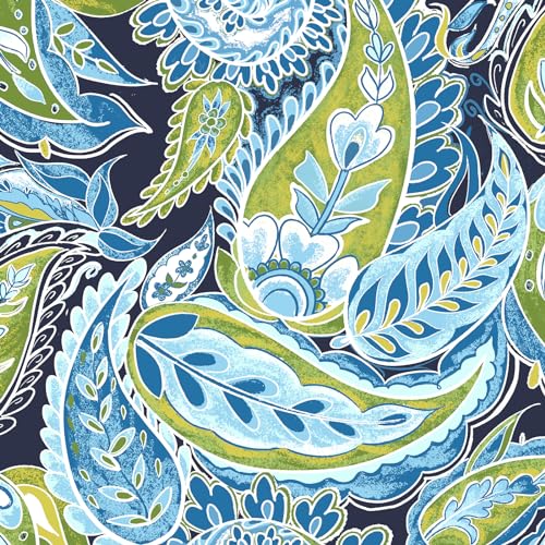Paisley Lapis Green