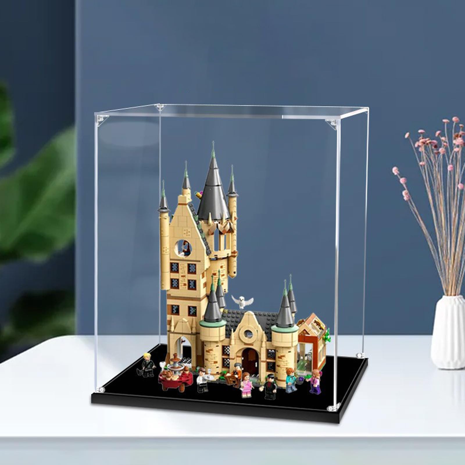 Acrylic Clear Display Case for LEGO 75969 Astronomy Tower - 3mm Transparent Dust Proof Box for Building Block Models Collection & Showcase | Perfect for Home Decor, Office Display & LEGO Fan Gifts