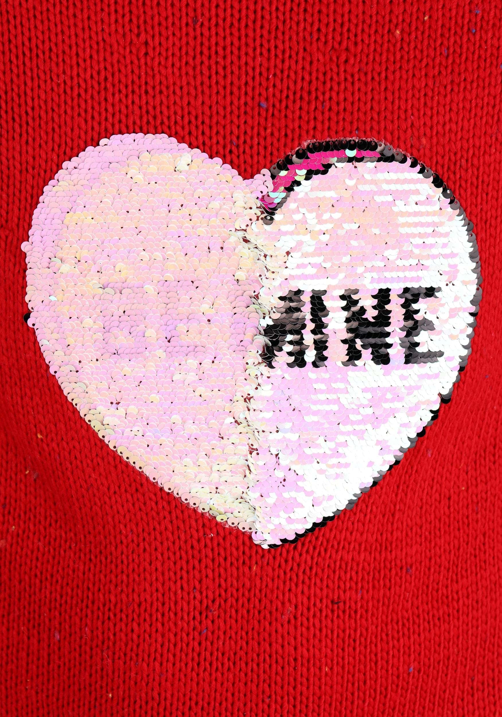 Valentine's Day Ugly Sweaters for Adults - Funny V-Day Crewneck Sweatshirts with Love XOXO Be Mine Heart Design | Perfect for Couples, Parties & Festive Holiday Outfits