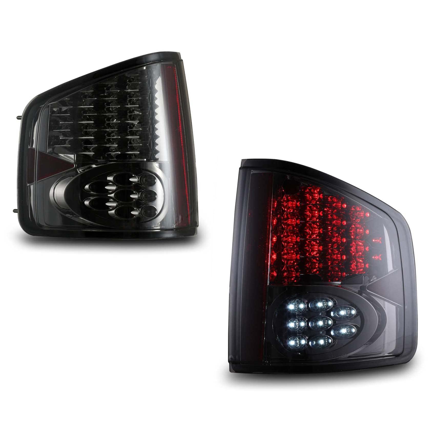 1994-2004 Chevy S10 LED Tail Lights Replacement Set - Compatible with Chevrolet GMC Sonoma & 1996-2000 Isuzu Hombre - Durable Rear Lamps for Driver & Passenger Side - Perfect for Night Driving & Enhanced Vehicle Safety