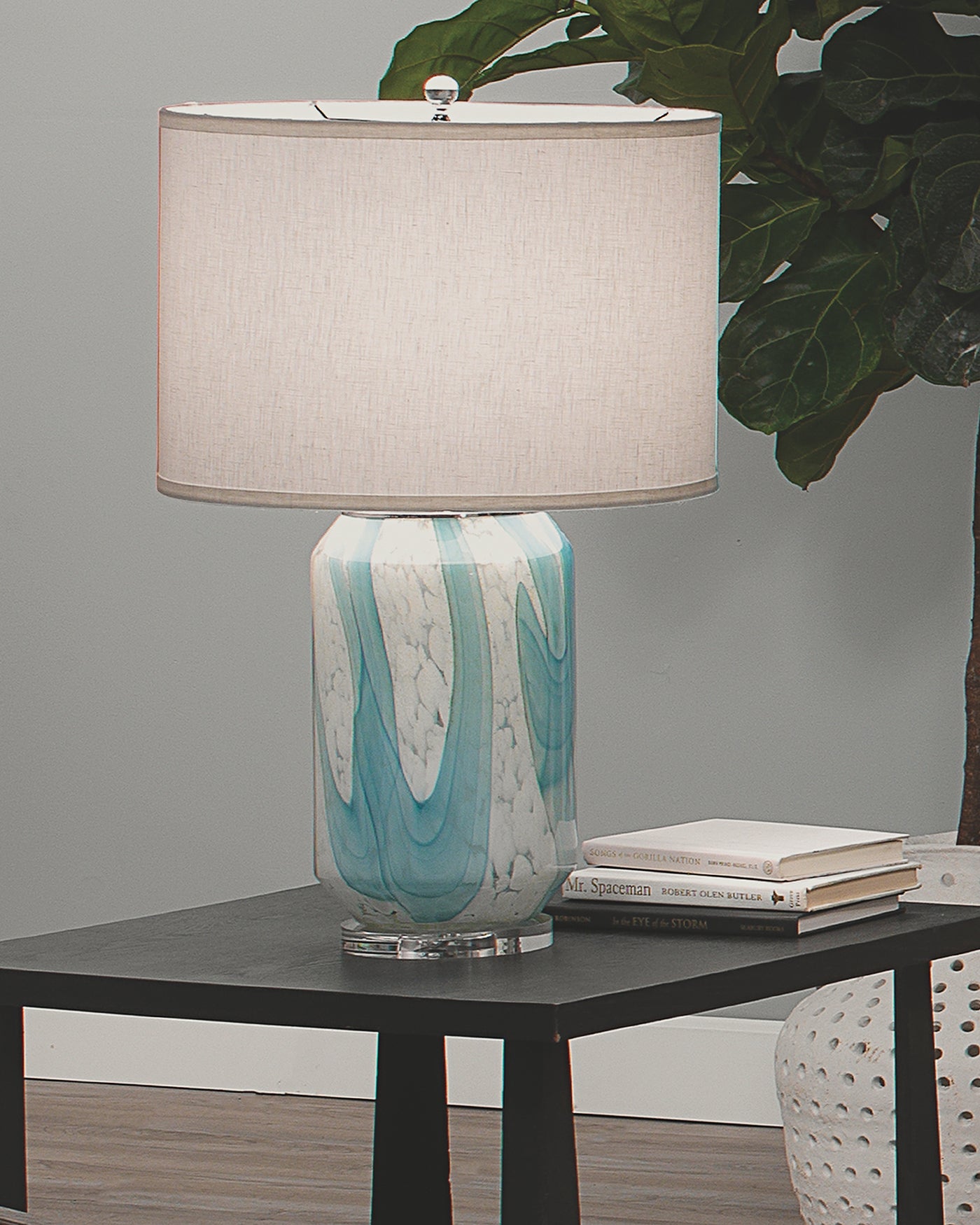 Helen Modern LED Table Lamp with USB Port - Stylish Nightstand Lighting for Bedroom, Living Room & Office