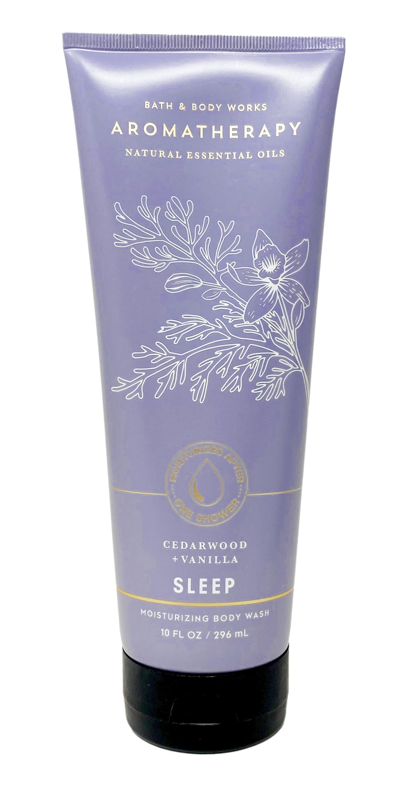 Bath & Body Works Aromatherapy Sleep Cedarwood Vanilla Gift Set - Body Wash & Lotion Duo for Relaxation & Better Sleep - Perfect for Nighttime Routine & Self-Care Gifts