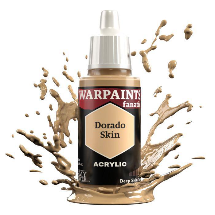 Army Painter Warpaints Fanatic - Dorado Skin Tone Miniature Paint for Wargaming & Tabletop RPGs - Perfect for Fantasy & Sci-Fi Models