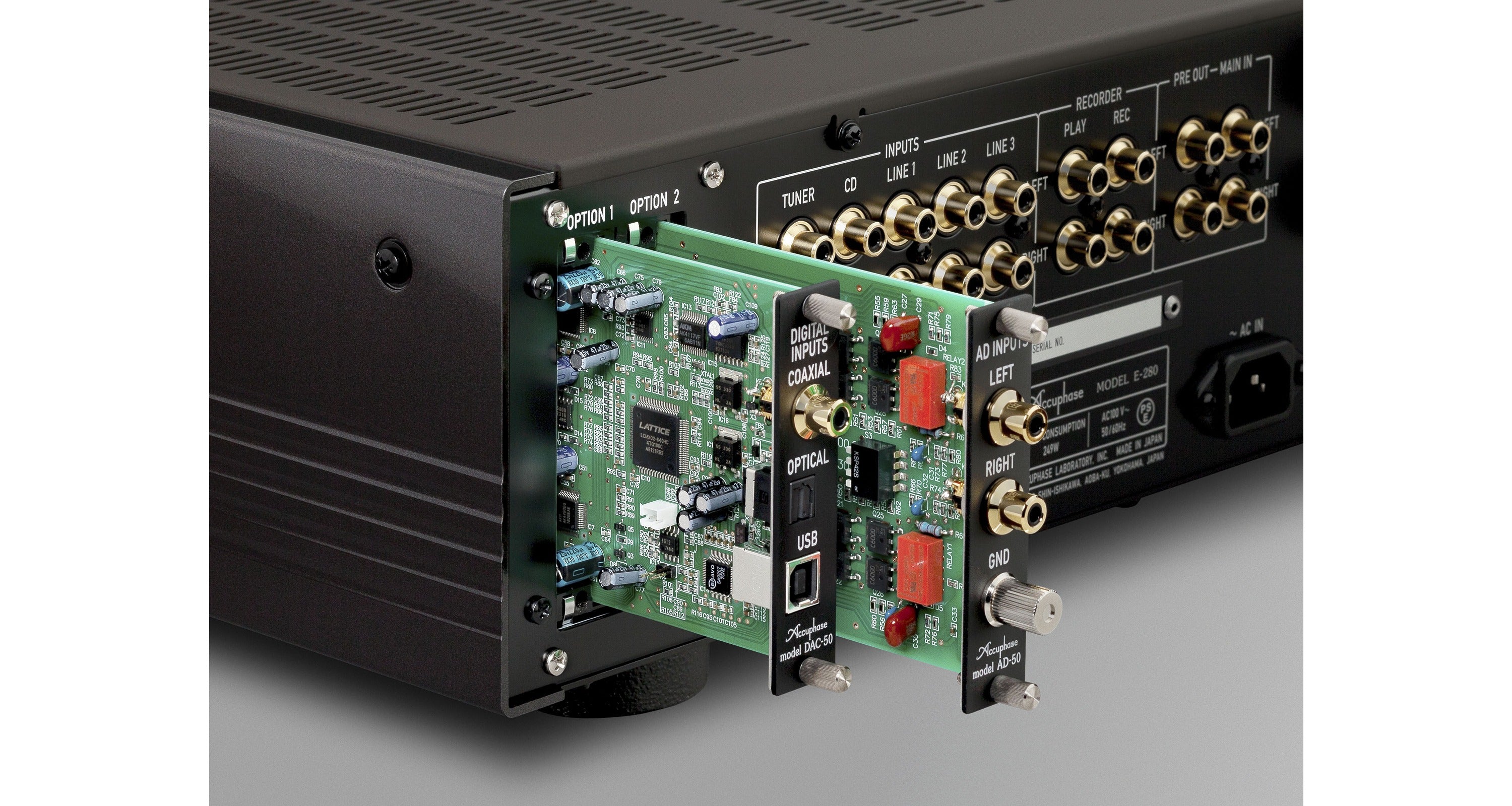 Accuphase E-280 Integrated Stereo Amplifier - High-End Audio System for Home Theater & Music Listening