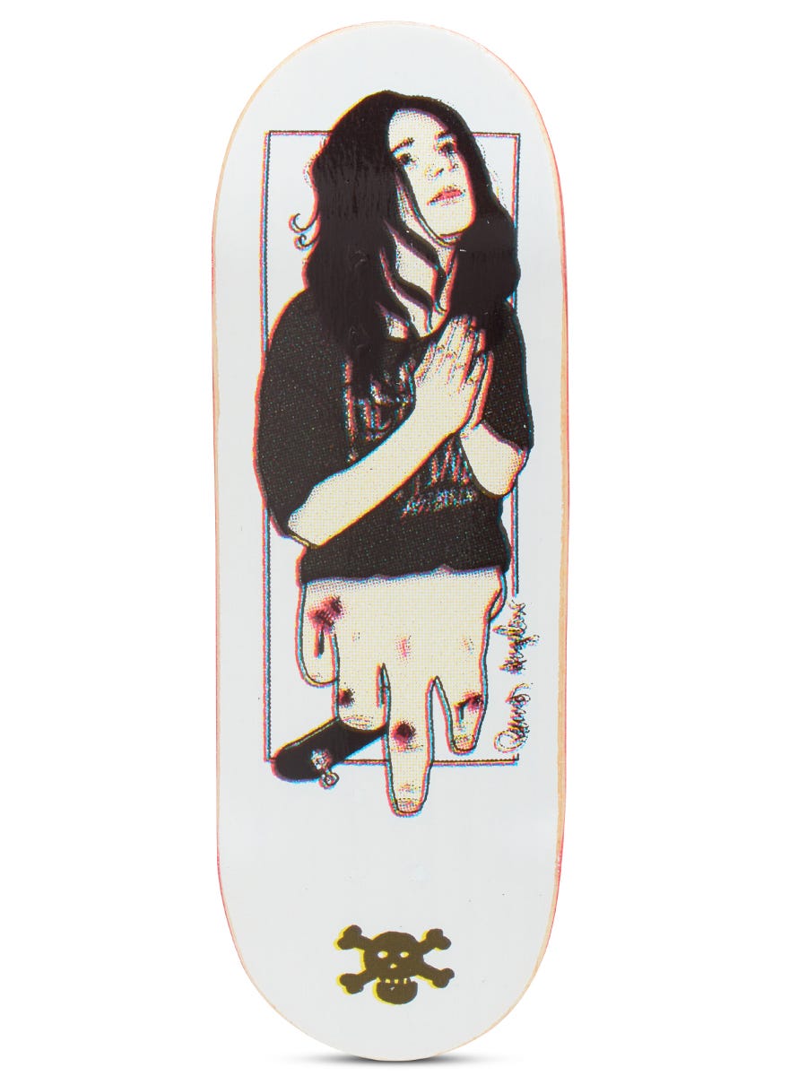 Berlinwood Fingerboard Deck - Professional Fingerboard Skateboard Deck for Tricks & Stunts - Perfect for Skateboard Enthusiasts & Collectors - Ideal for Indoor & Outdoor Practice, Competitions & Fun