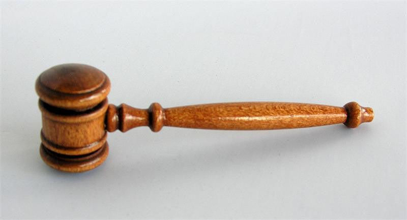 Mini Gavel 5 Inch - Wooden Judge's Hammer for Courtroom, Auction, Wedding & Decoration - Perfect for Lawyers, Judges, Collectors & Home Office Decor