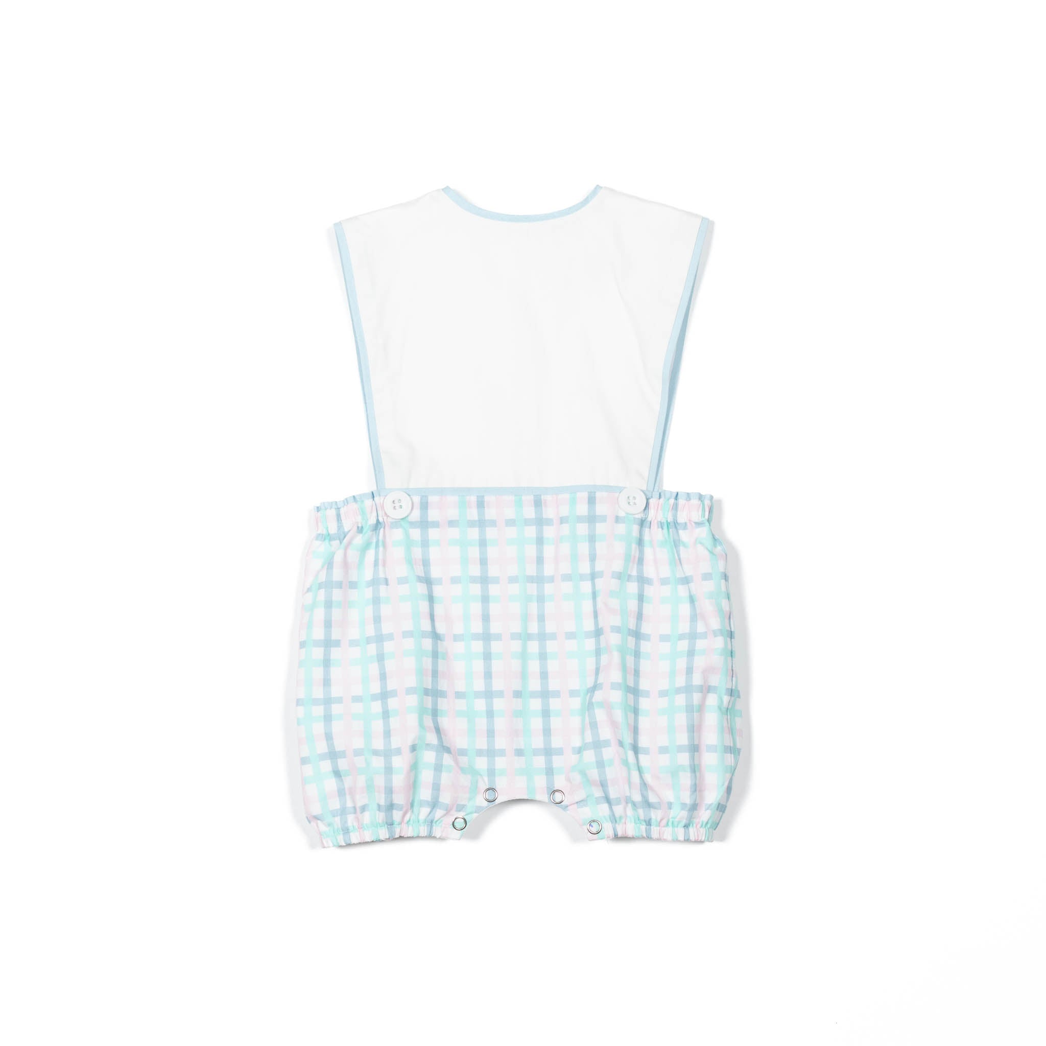 Andrew Bubble in Pastel Plaid - Soft & Stylish Women's Shirt for Casual Wear, Office & Spring Outfits | Trendy Pastel Checkered Blouse for Everyday Fashion