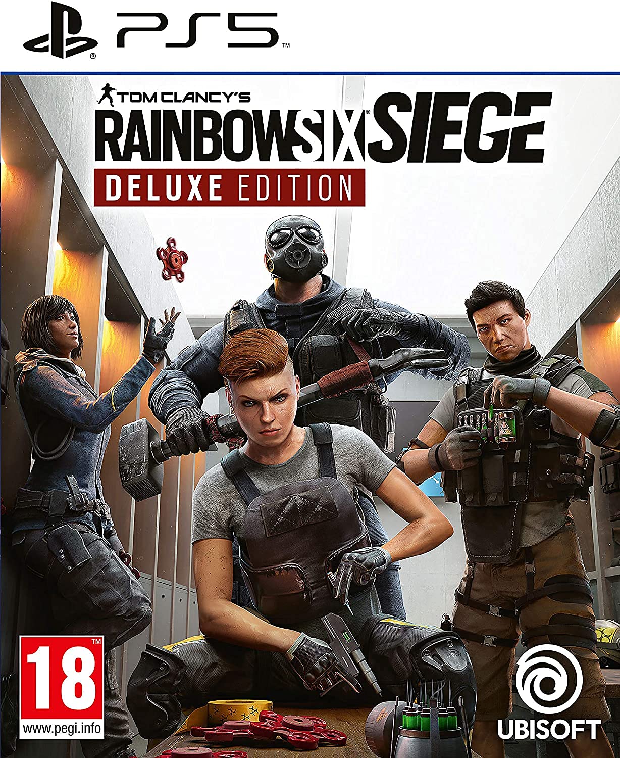 Tom Clancy's Rainbow Six: Siege - Deluxe Edition for PlayStation 5 | Tactical Shooter Game with Operators & Maps | Perfect for Competitive Multiplayer & Team Strategy Gaming