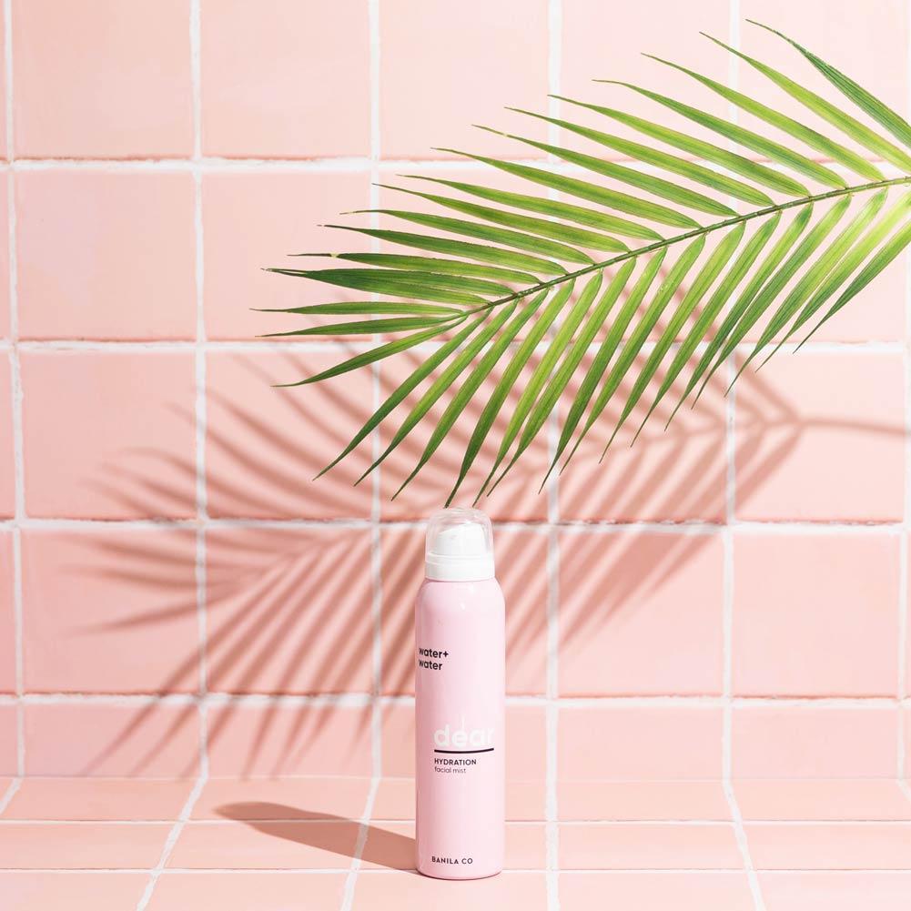 Bronte Pink Square Tile Flat Lay Instagram Backdrop (56cm x 87cm) - Perfect for Social Media Photography, Blogging, and Product Styling