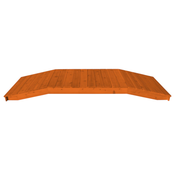 Standard Wooden Plank Bridge - Durable & Sturdy for Garden, Pond, or Landscape Decoration | Perfect for DIY Backyard Projects & Outdoor Decor