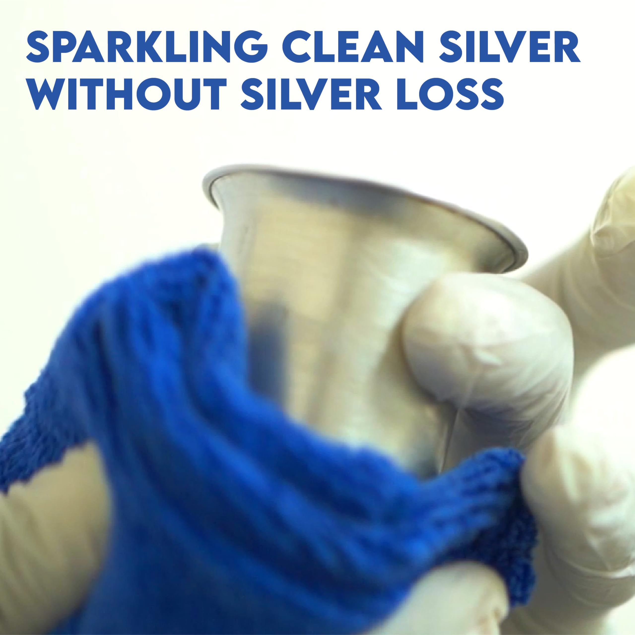 Donvin Instant Silver Cleaning Liquid, 60ml - Fast Acting Silver Polish for Jewelry, Silverware & Antiques | No Scrubbing, No Silver Loss | Perfect for Rings, Necklaces, Coins & Home Decor | Pack of 1