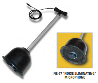 Goldak Noise Eliminator Microphone for 777 Leak Detector - Professional Gas Leak Detection Tool for HVAC, Refrigeration & Plumbing Technicians