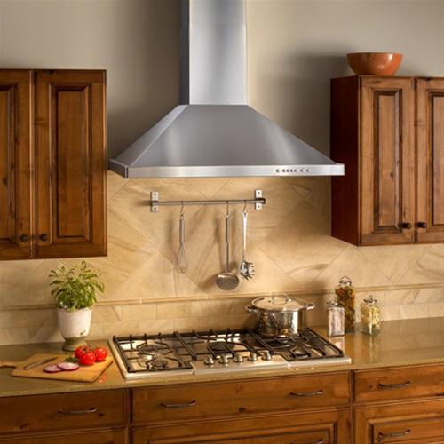 Best 30-Inch Brushed Stainless Steel Wall Mount Range Hood WTT32I30SB - 675 Max CFM Internal Blower | Kitchen Ventilation for Gas Stoves & Cooking Areas
