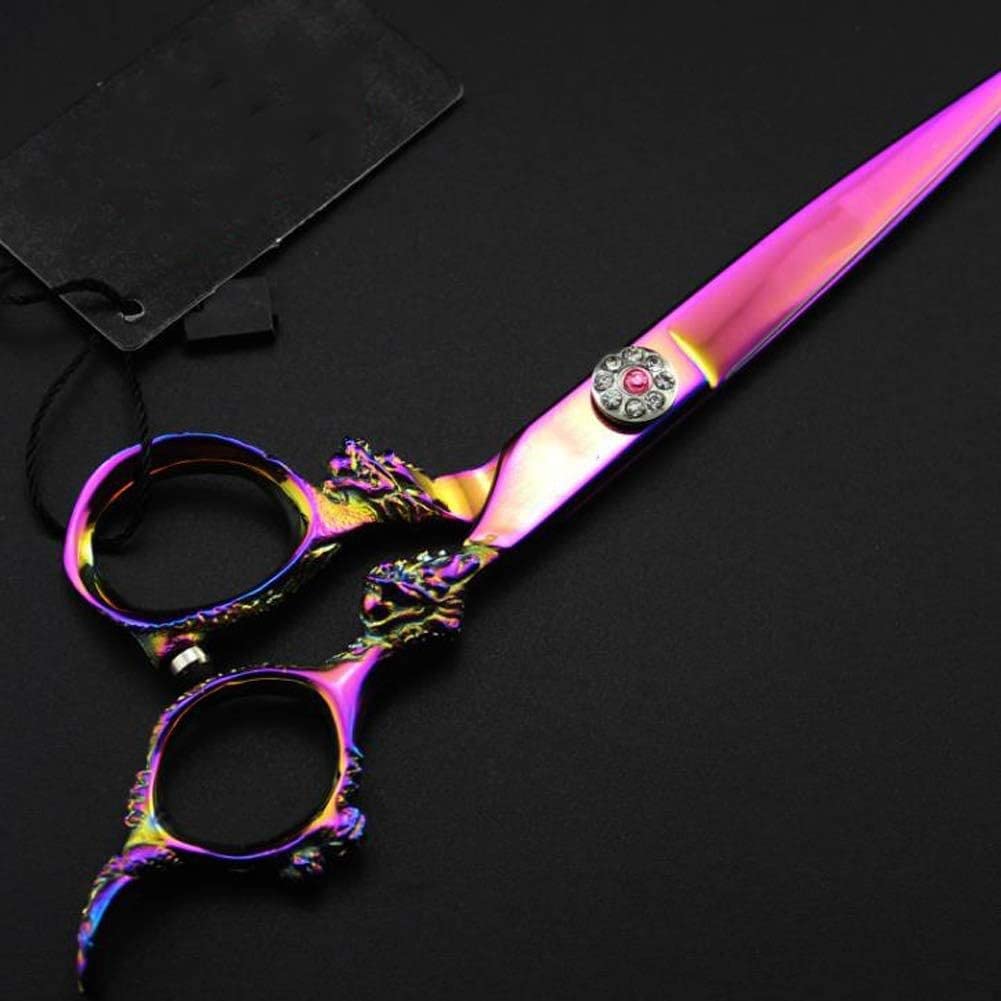 Professional Hair Cutting Scissors for Barbers & Stylists - 6 Inch Razor Sharp Blades, Precision Hairdressing Shears for Salon & Home Use - Perfect for Layering, Trimming & Styling Hair
