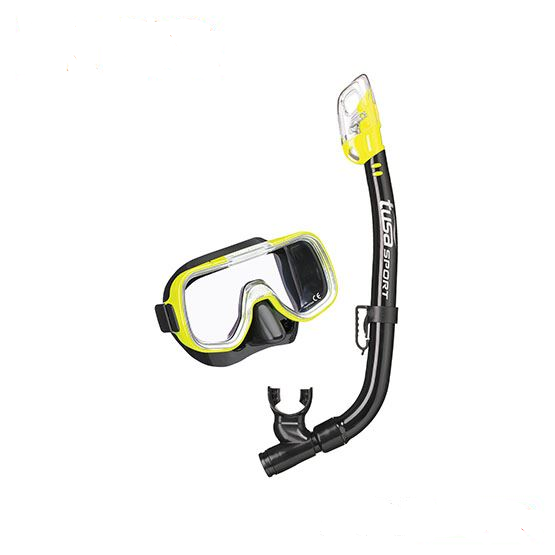 TUSA Mini Kleio Junior Mask and Snorkel Set for Kids - Comfortable Snorkeling Gear for Swimming, Beach & Pool Adventures - Perfect for Young Explorers
