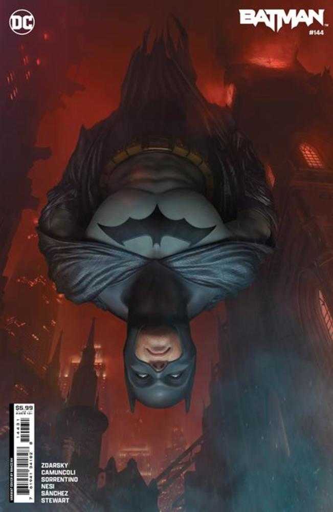 Batman #144 Cover C Rahzzah Variant - Premium Card Stock Edition | Collectible Comic Book for DC Fans & Superhero Enthusiasts | Perfect for Display, Gifts & Comic Collections