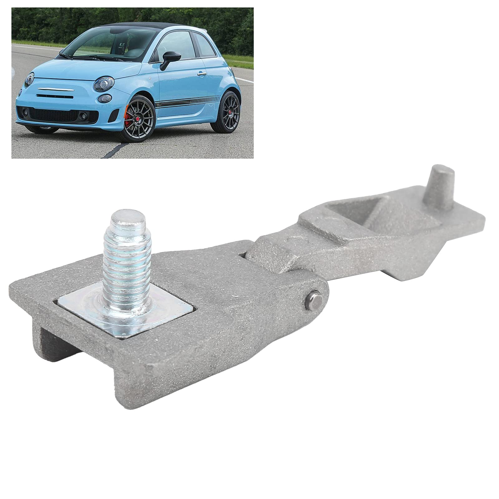 Ymiko Outer Door Left Right Handle Hinge Repair Kit - Compatible with Fiat 500 & 500C (Part Numbers 51939041, 51964555) - Durable Exterior Door Handle Replacement for Car Door Repair - Perfect for DIY Auto Maintenance & Vehicle Restoration Projects