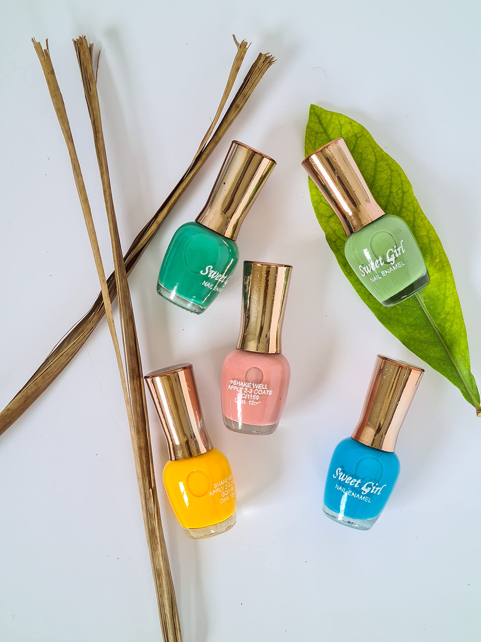 Sweet Girl Nail Polish - Long Lasting Glossy Finish Nail Lacquer (16ml) - Perfect for Parties, Weddings & Daily Manicures