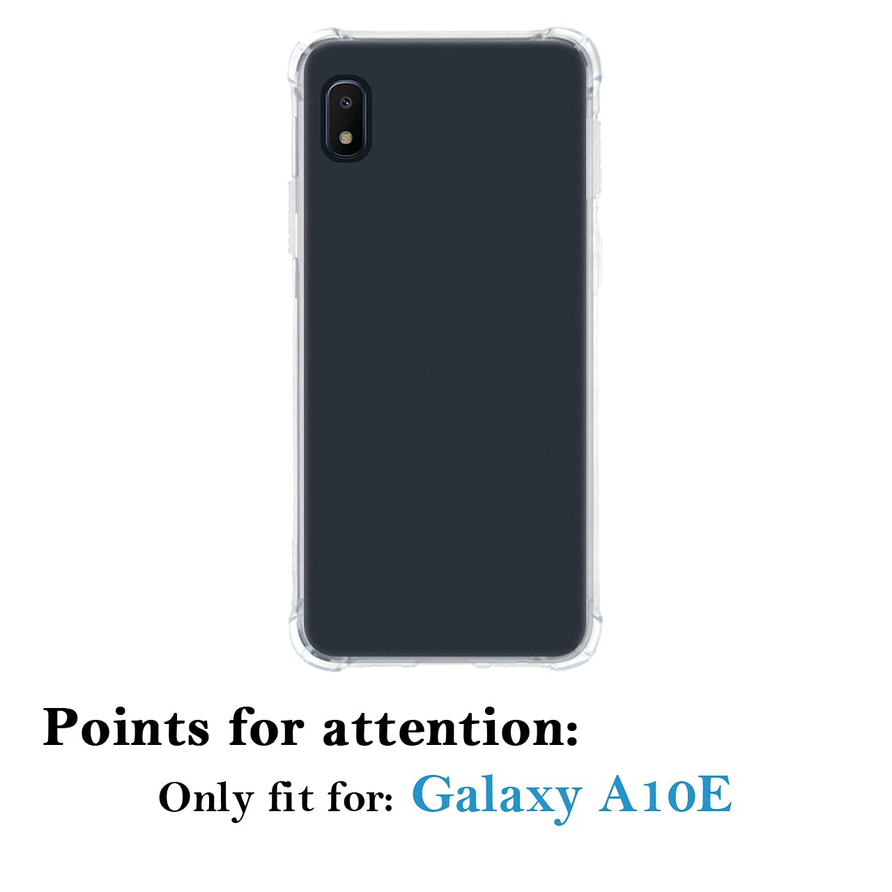 Custom Samsung Galaxy A10E Phone Case - Personalized Photo/Text/Name - Anti-Scratch Shock-Resistant Clear TPU Cover - Perfect for Everyday Protection & Gift Giving