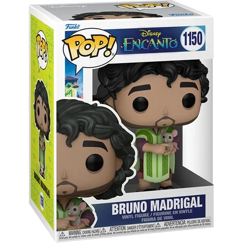 Encanto Bruno Madrigal Pop! Vinyl Figure - Disney Collectible Toy for Fans, Home Decor & Gift Idea