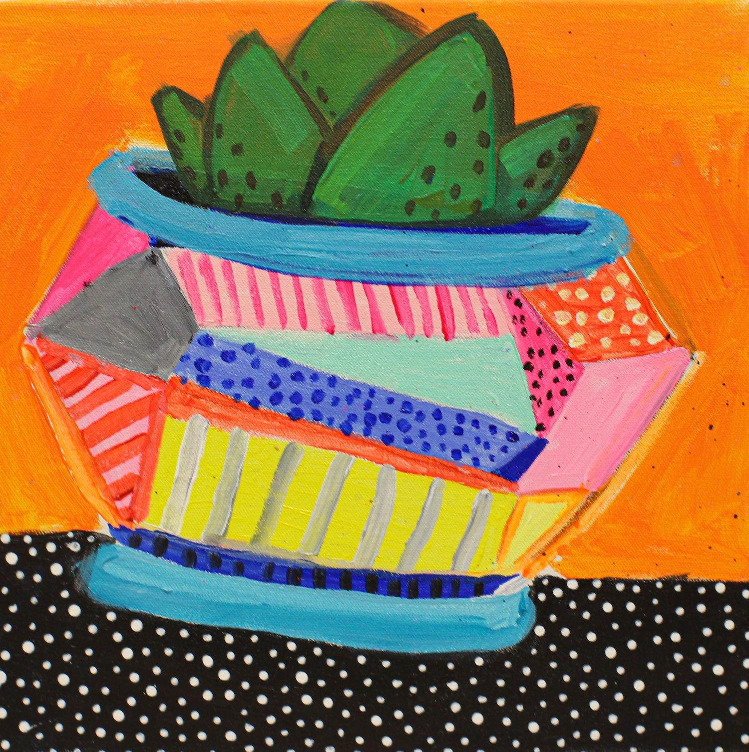 Elaina Posey: Orange Succulent Plant for Home Decor, Office Desk, and Garden - Low Maintenance Indoor & Outdoor Houseplant