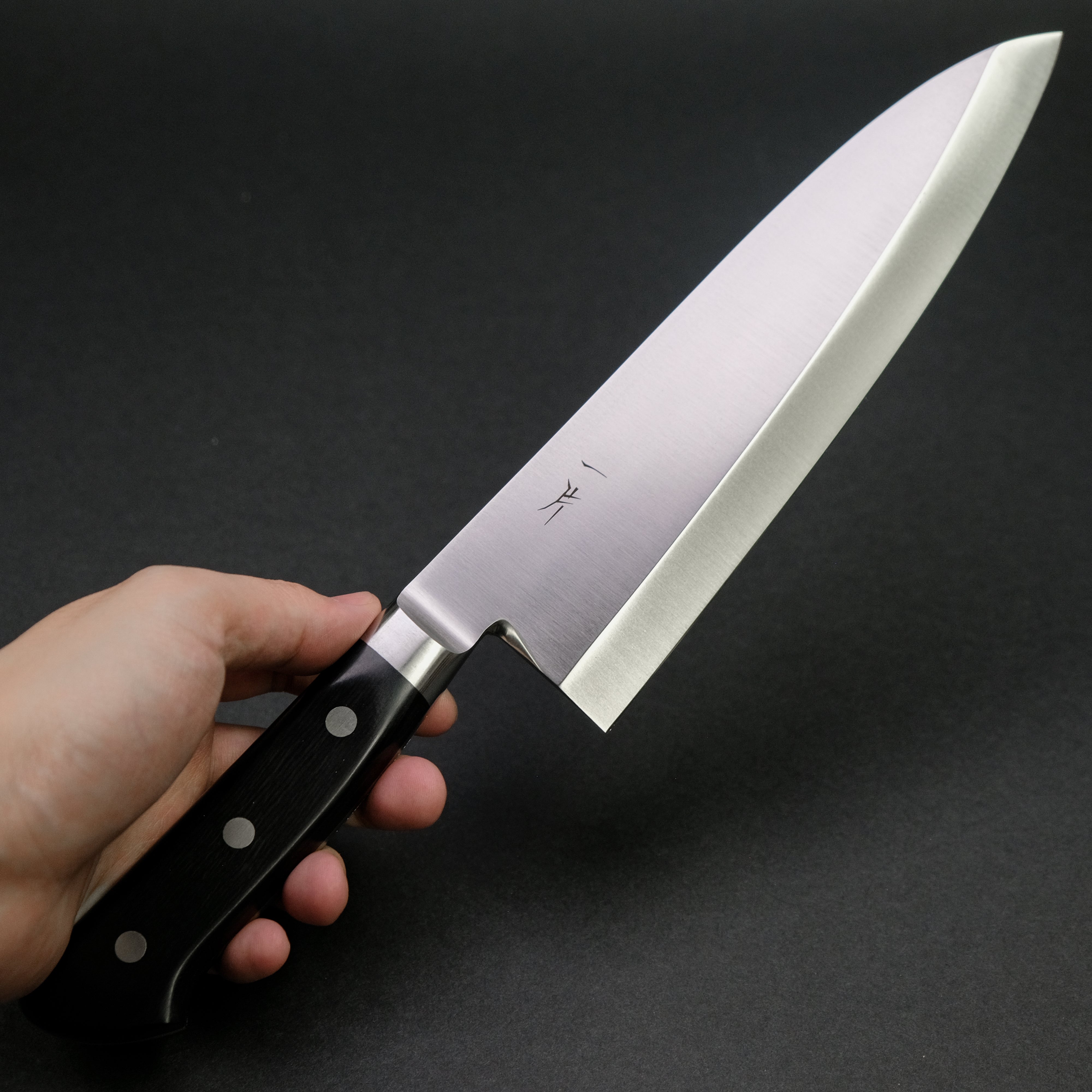 Hitohira FJ VG 1 Deba 210mm Japanese Chef Knife with Pakka Wood Handle - Professional Sushi & Fish Filleting Knife for Home Cooks & Chefs