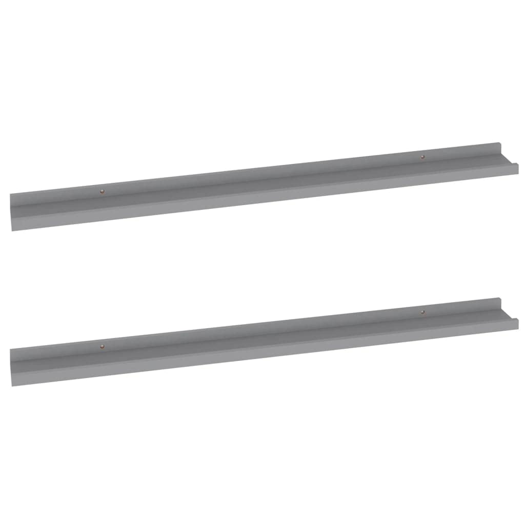 Floating Wall Shelves 2-Pack, 39.4