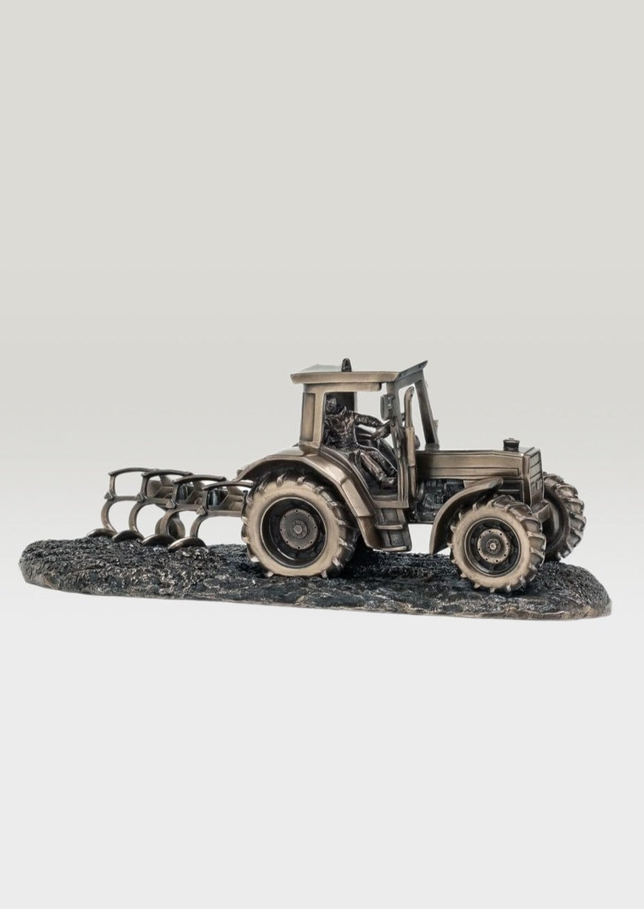 Genesis Tractor and Plough Set - Heavy Duty Farm Equipment for Plowing, Tilling & Agriculture | Perfect for Small Farms, Homesteading & Landscaping Projects