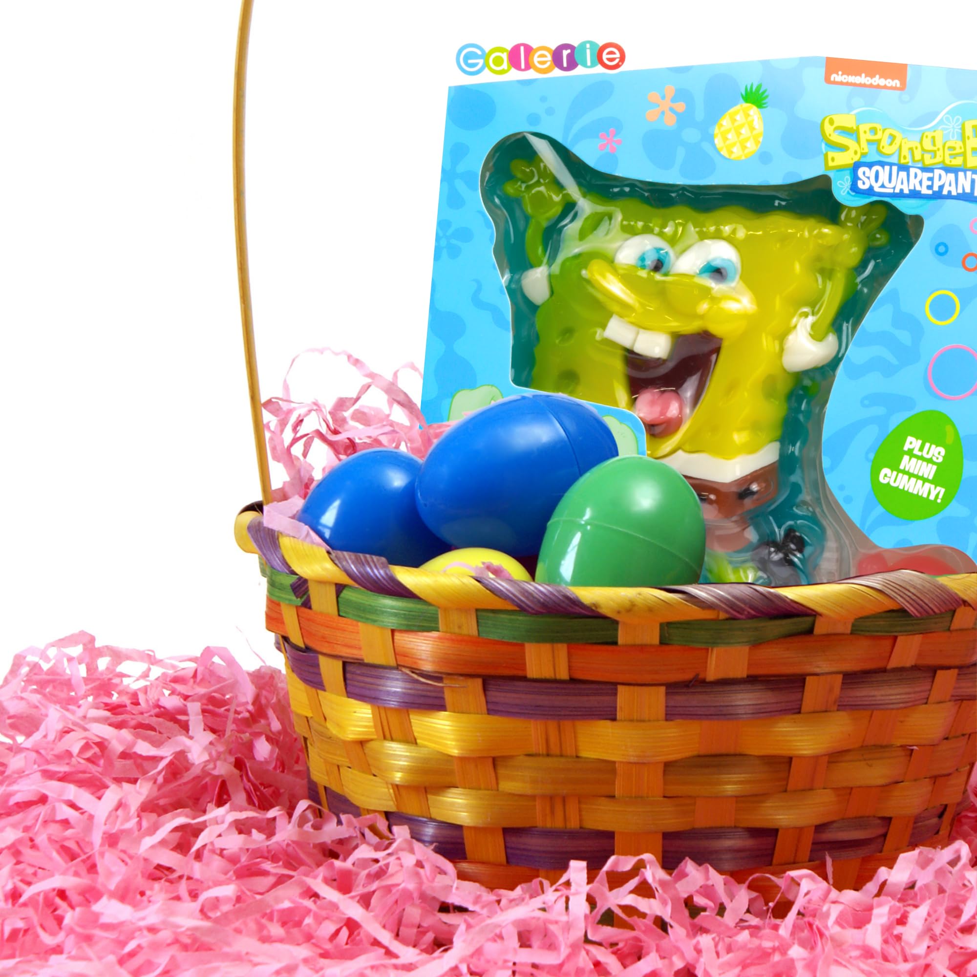 SpongeBob SquarePants Giant Gummy Candy - 6oz Themed Party Treats, Easter Basket Fillers for Kids Birthday & Holiday Celebrations