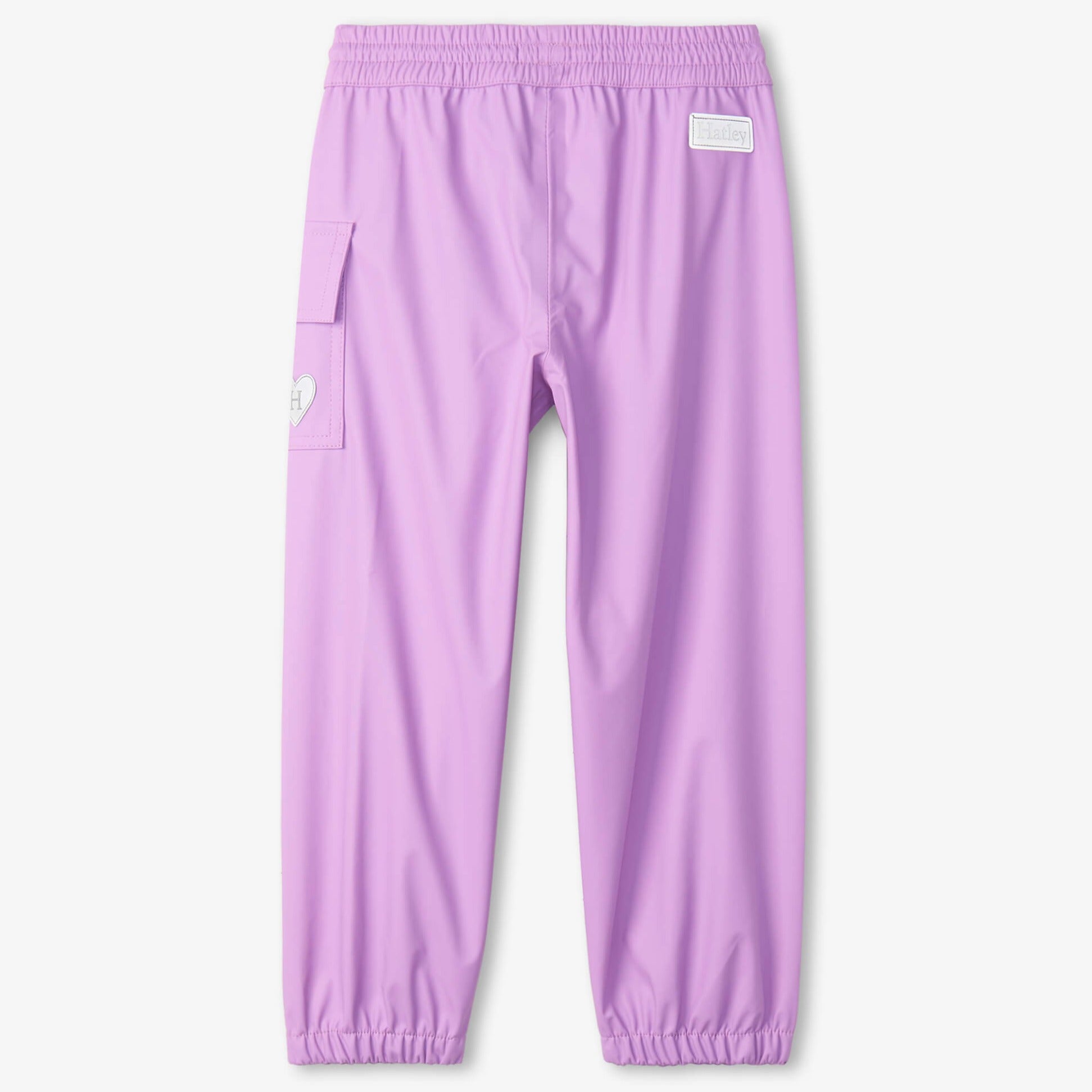 Hatley Lilac Splash Pants for Women - Soft Cotton Lounge Pants with Elastic Waistband - Perfect for Yoga, Sleepwear & Relaxing at Home