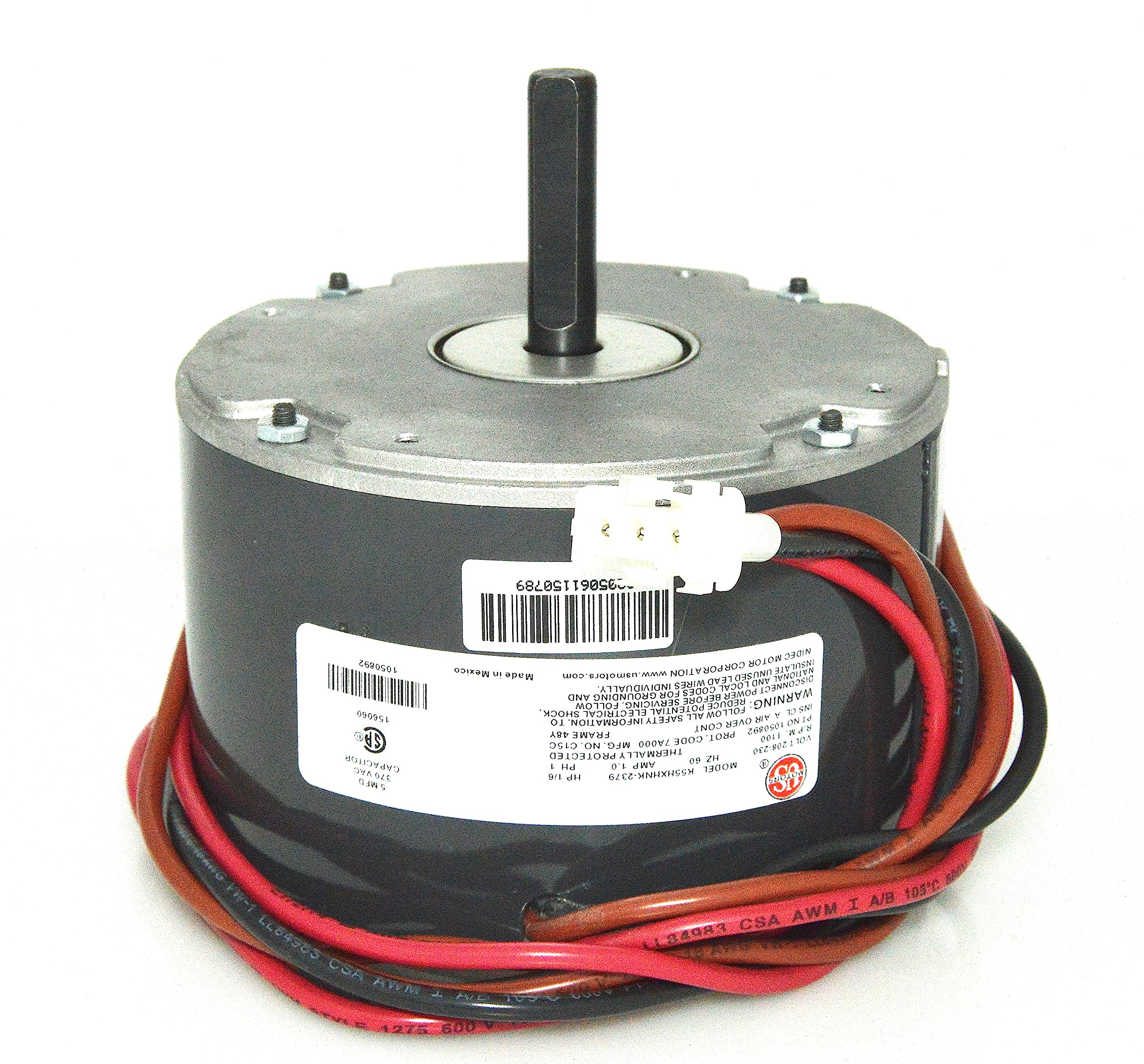 OEM ICP Heil Tempstar Arcoaire 1/6 HP Condenser Fan Motor 1050892 HQ1050892EM - Replacement Part for HVAC Systems, Air Conditioner Repair & Maintenance