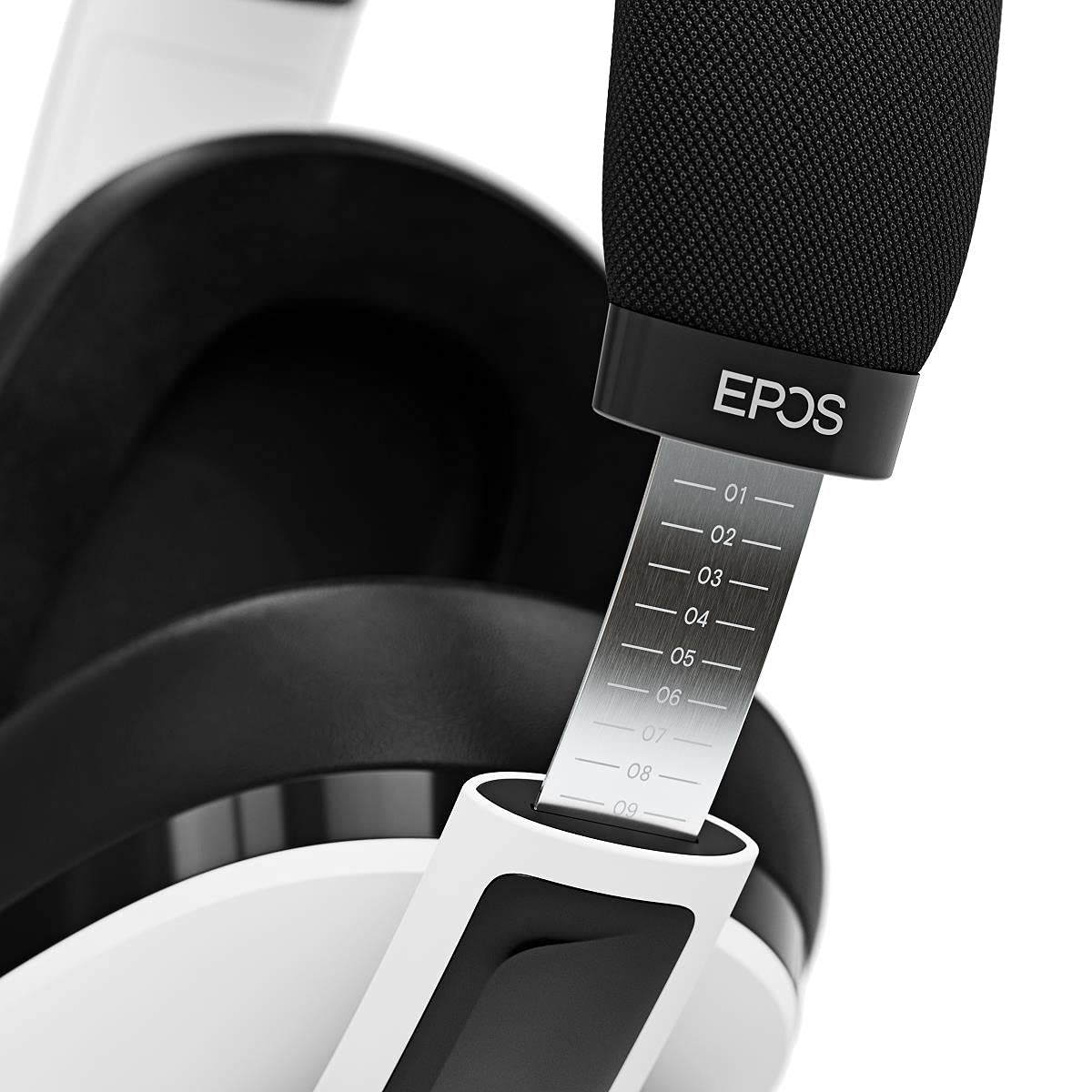 EPOS H3 Hybrid Wireless Gaming Headset with Bluetooth - USB-A & 3.5mm Dual Connectivity - Noise Cancelling Mic - Lightweight Design for PC, PS5, Xbox, Switch - Long Battery Life for All-Day Gaming - Perfect for Esports, Streaming & Work Calls (White)