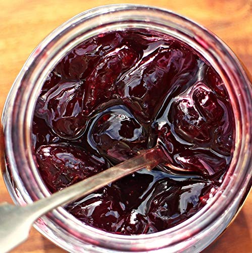 Premium Israeli Cherry Jam with Whole Cherries - 12oz Jar, All-Natural, No Preservatives - Perfect for Breakfast, Desserts & Gift Giving