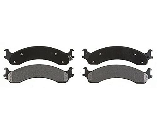 High-Quality Replacement Disc Brake Pads for Dodge Trucks & SUVs - Durable Performance Brake Pads for Smooth Stopping Power - Perfect for City Driving & Off-Road Adventures