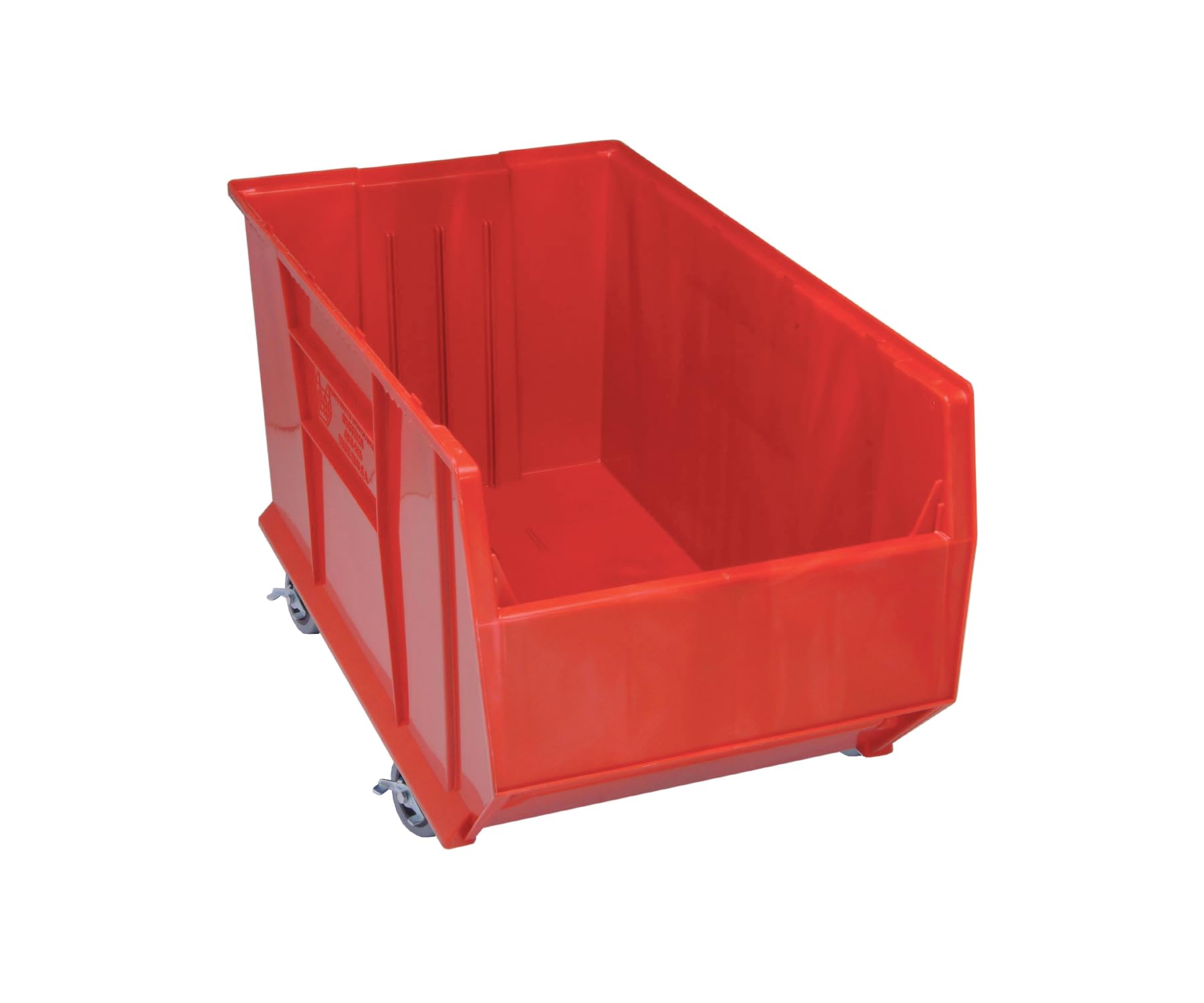 Quantum Storage Systems QUS996MOBRD Hulk Mobile Heavy Duty Part Organizer with 6 Red Bins - 36