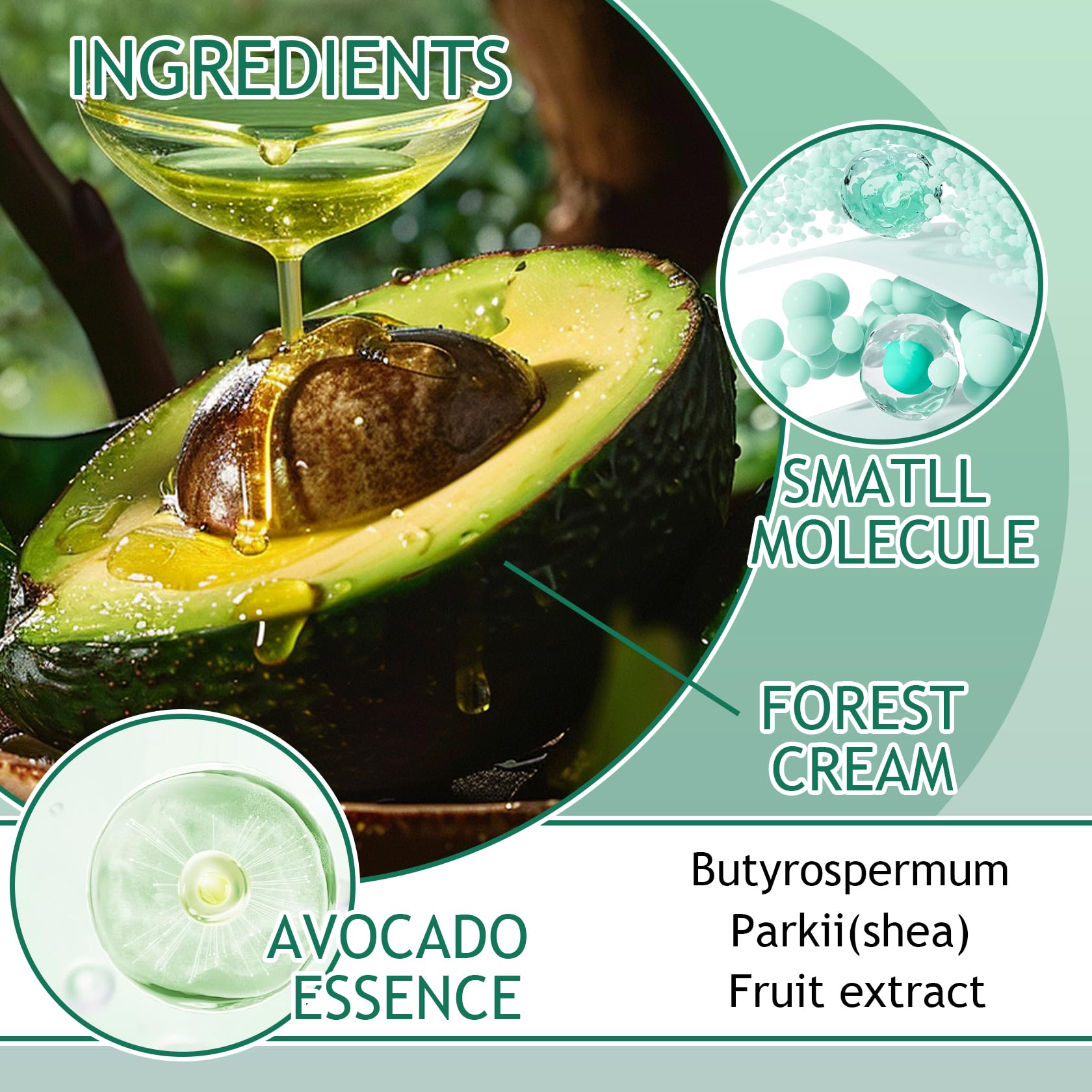 Organic Avocado Skincare Set - 9PCS Facial Kit with Cleanser, Toner, Eye Cream, Serum, Moisturizer & 3 Sheet Masks | Hydrating & Anti-Aging Routine for Dry & Sensitive Skin | Perfect for Travel, Daily Care & Spa Night