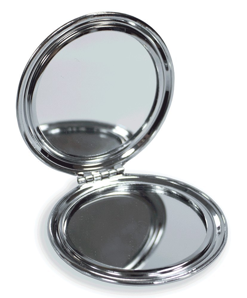TOMENGBEIAABBCC Aeiniweraabbcc HlpiAMok Yasirona Snow Robin 'Love You Mum' Make-Up Round Compact Mirror - Perfect for Travel, Handbags & Everyday Touch-Ups