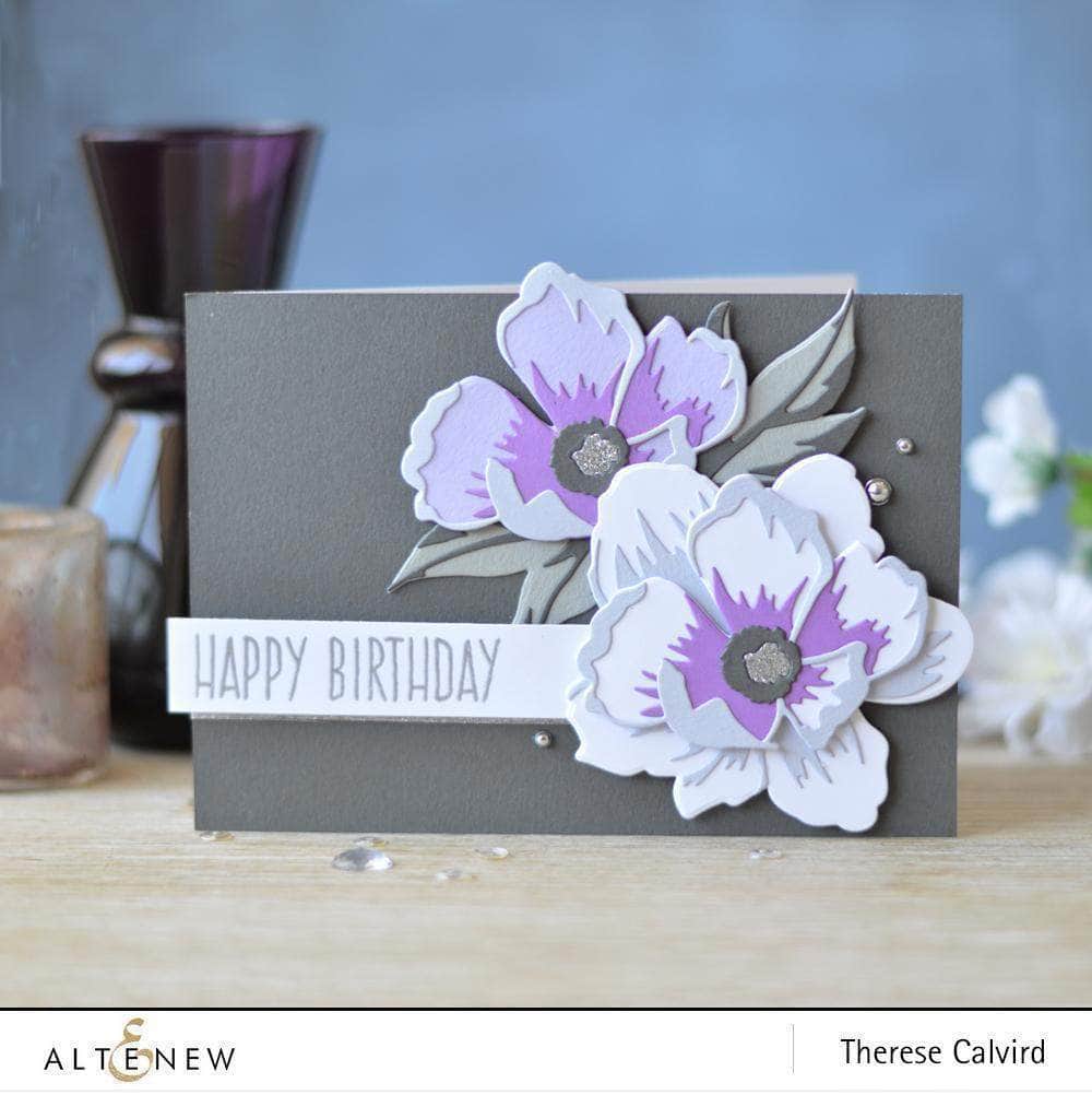 Peony Dream 3D Die Set for Card Making, Scrapbooking & DIY Crafts - Floral Embossing Tool for Paper Crafting Projects