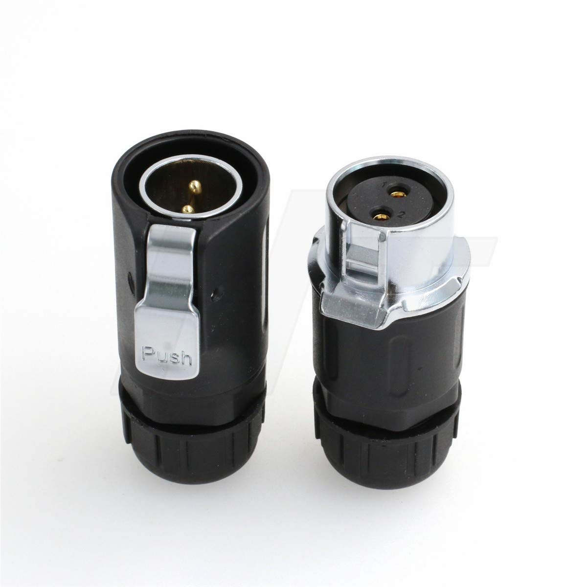 HangTon LP20 2 Pin Power Connector - Industrial Bulkhead Male Female Cable Plug for RV Solar Port, Furrion Solar Charge - Perfect for RV Solar Systems, Marine Applications & Off-Grid Power Solutions