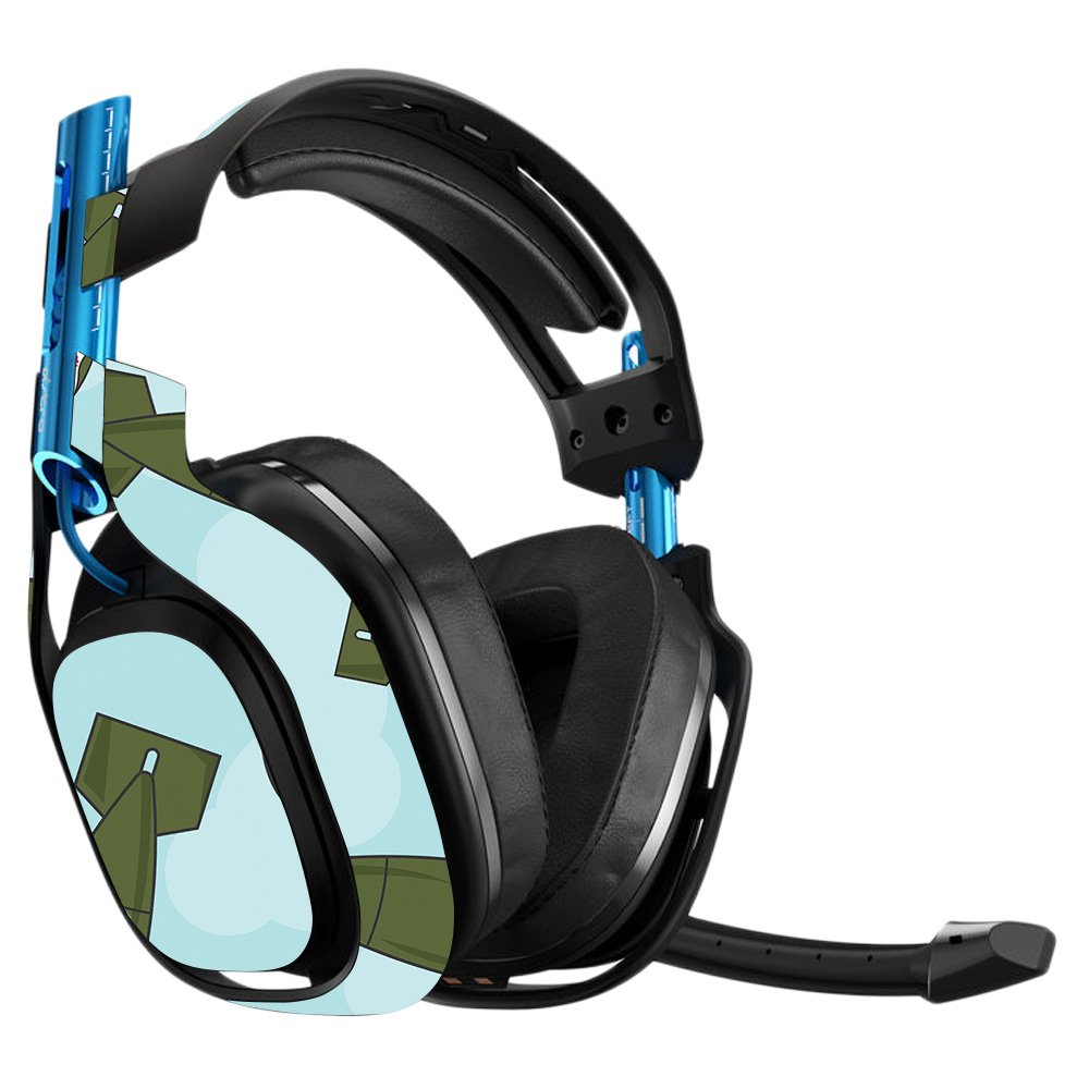 Astro A50 3rd Generation Gaming Headset Skin - Bombs Away Design | Protective Vinyl Decal Wrap | Easy to Apply & Remove | Durable Custom Cover | Made in USA | Perfect for Gaming, Streaming & Esports