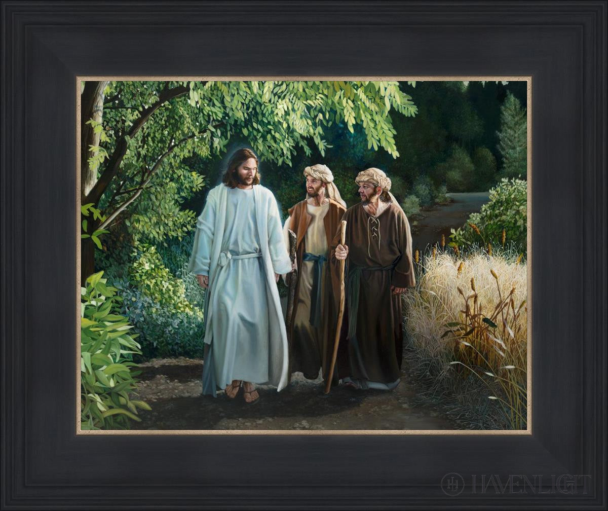 Emmaus By Liz Lemon Swindle - Inspirational Christian Wall Art for Home & Church Decor | Perfect for Living Room, Bedroom & Office