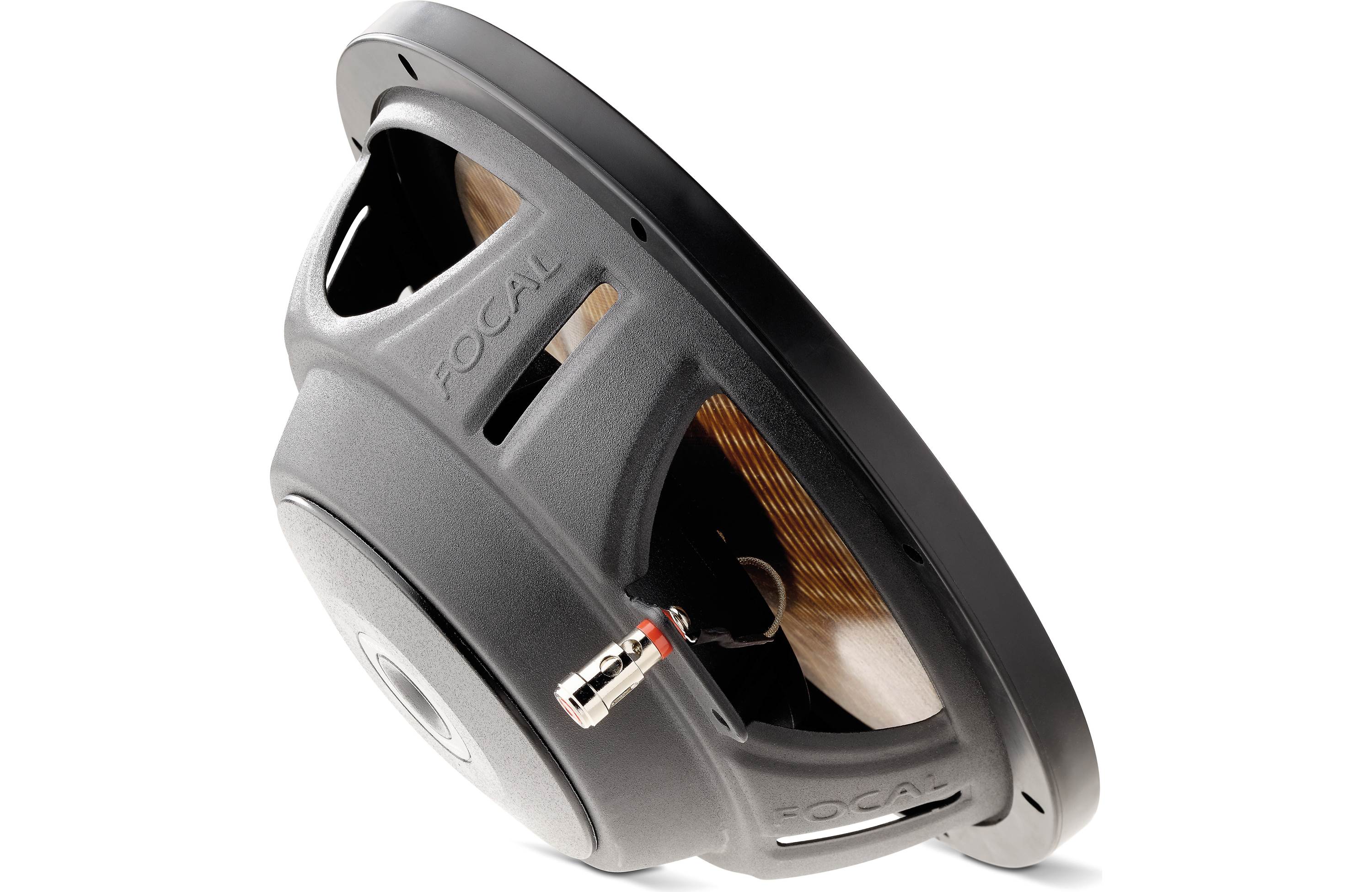 Focal SUB P 25FSE 10 Flax EVO Series 4 Ohm Shallow Component Subwoofer - Premium Car Audio Bass for Trucks & SUVs - Perfect for Custom Installations & Upgraded Sound Systems