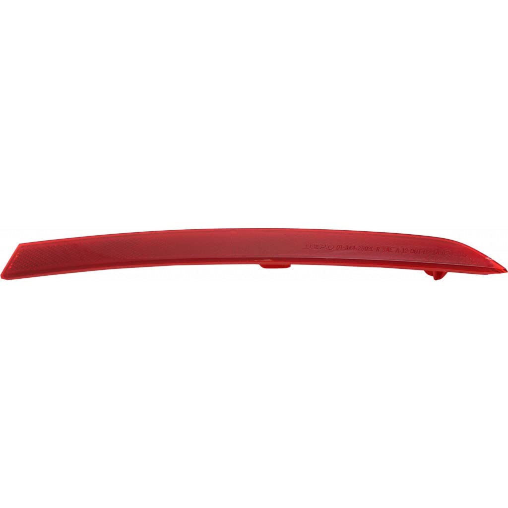 BMW ActiveHybrid 3 2013-2015 Sedan/Wagon Driver Side Rear Bumper Reflector Replacement (Fits w/M Sport Package) - Compatible with Part #BM1184103 & 63147847165 | Perfect for Enhanced Visibility & Safety at Night