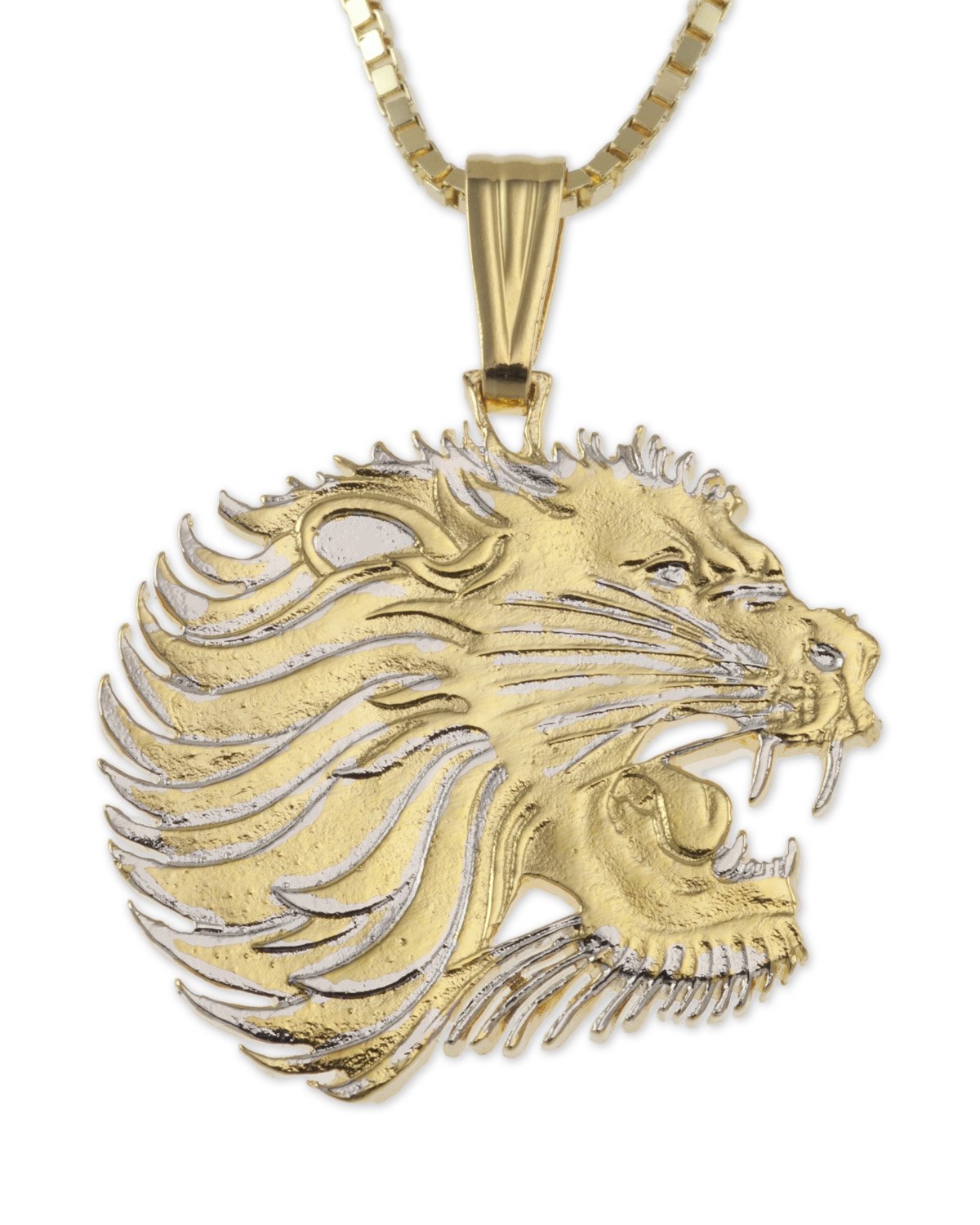 Ethiopian Coin Lion Pendant Necklace - Handcrafted Silver Jewelry for Women, Unique Gift for Birthday & Anniversary - Perfect for Casual Wear & Special Occasions