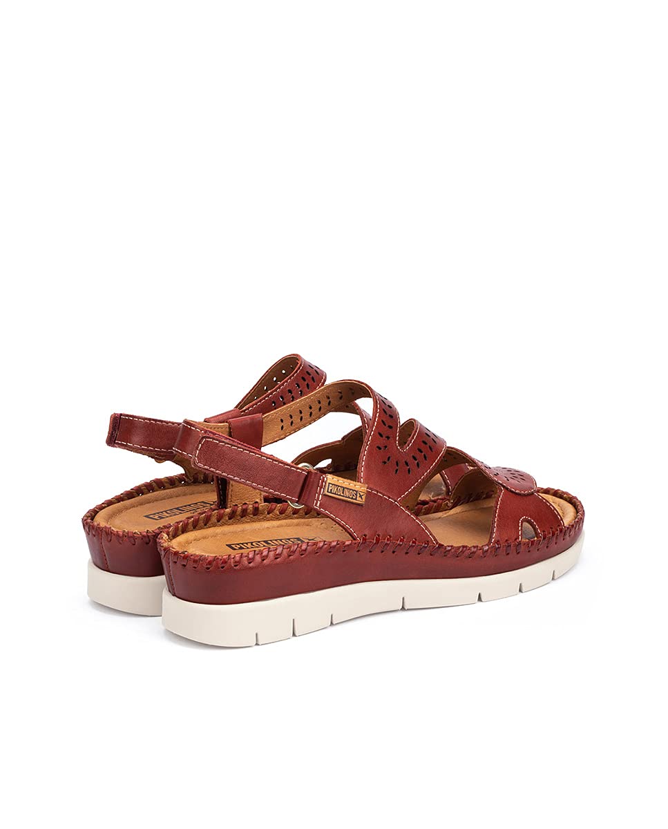 PIKOLINOS Women's Altea Leather Wedge Sandals - Comfortable & Stylish Summer Shoes for Beach, Vacation & Casual Outings