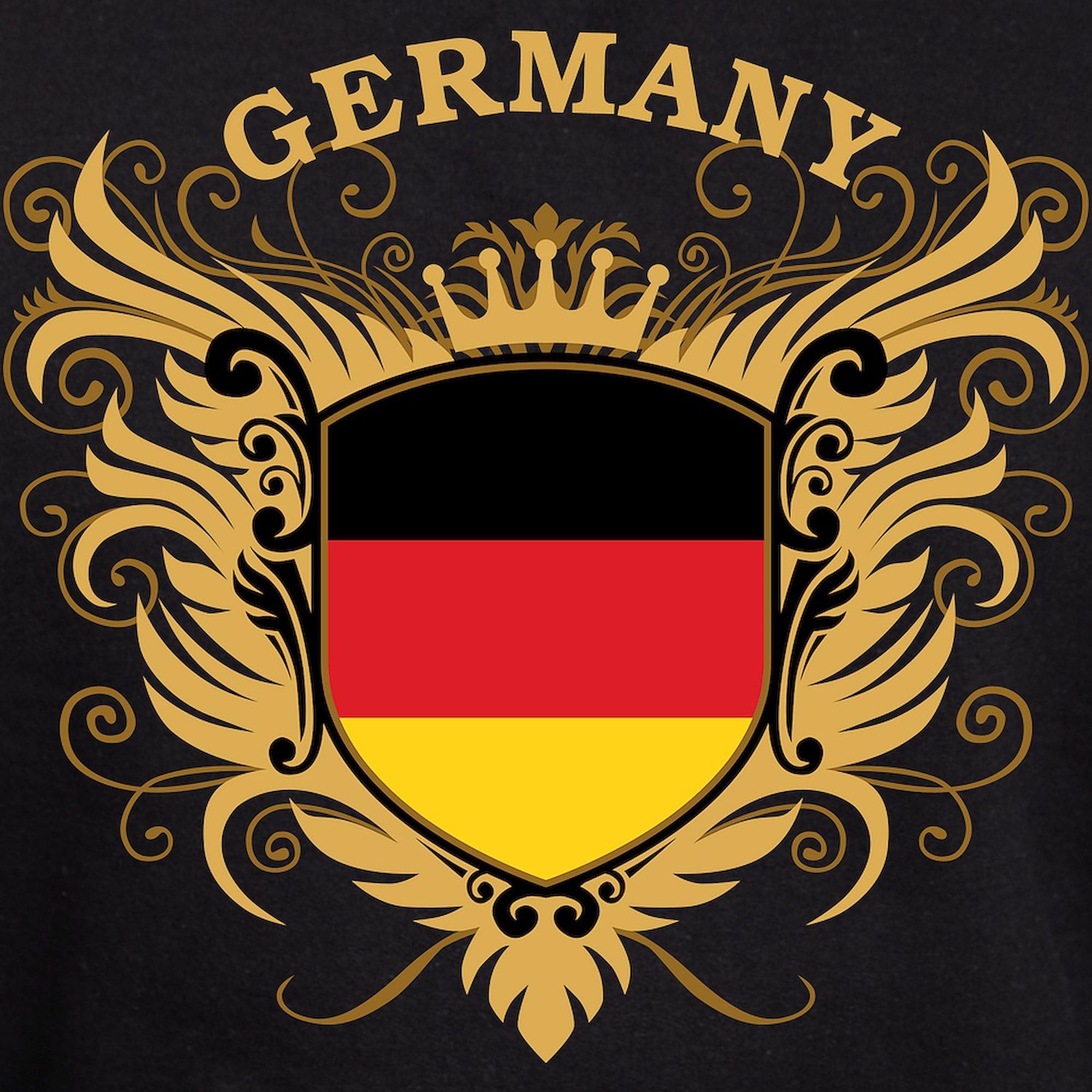 Germany Hoodie for Men - Dark Regular Fit Pullover Sweatshirt | Comfortable & Stylish for Casual Wear, Travel & Outdoor Activities